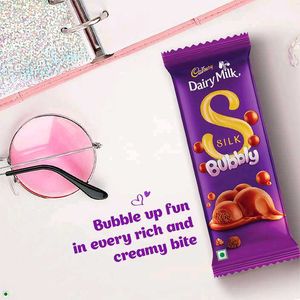 Cadbury Dairy Milk Silk Bubbly Chocolate 46g