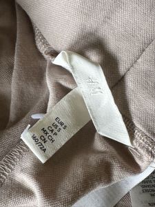 Wide Leg Beige Pants, Size - 28-30