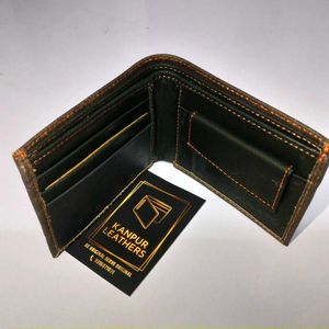 Kanpur Leather Wallet - Brown