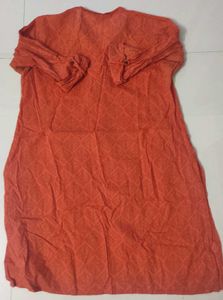 Rangmanch Orange Print Top XL