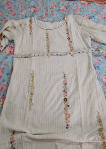 Embroidered Sharara Kurta Set with Dupatta