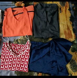 Combo Of Tops, Tshirt And Shirt
