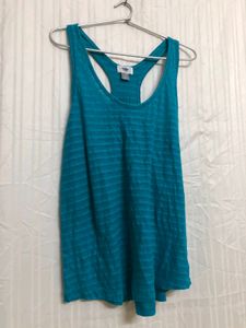 Old Navy Teal Tank Top with Racerback