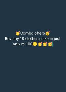 10 Clothes for ₹100 Offer!
