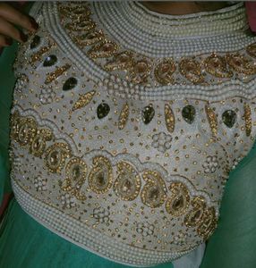 Gorgeous Green Embroidered Anarkali