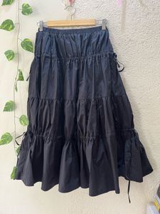 Ribbon Knot Ruffle  Skirt
