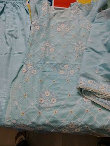 Sky Blue Palazzo Pants