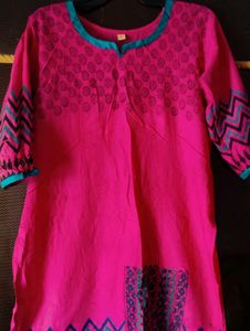 A-LINE KURTI - ROSE