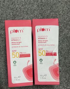 Plum Squalane Sunscreen SPF 50 Pack 2