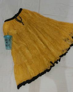 Beautiful Yellow Skirt