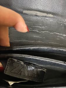 Zara Black Polka Sling Bag