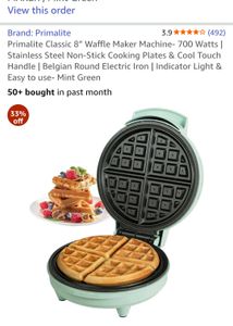 PrimaLite Belgian Waffle Maker
