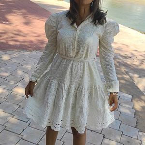 Flared Mini Cute Dress