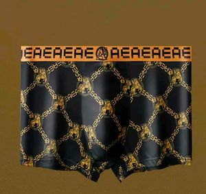 Boxer Briefs - Black & Gold Pattern