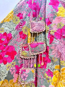 ethnic lehenga choli with blouse