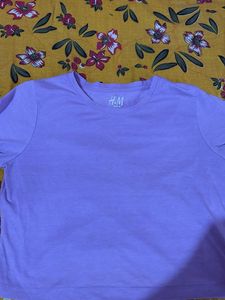 Cute Purple H&M Tee