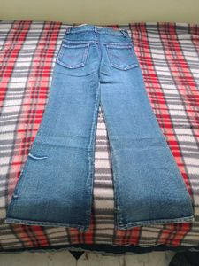 Embroidered Denim Jeans