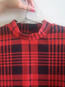 Red &amp; Black Streachable Top