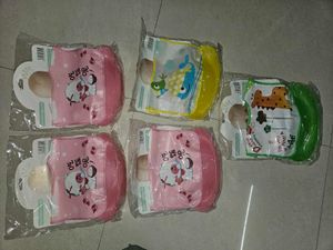 Free Shipping Baby Bibs - Set of 5
