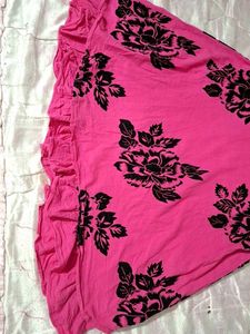 Pink Floral Dress