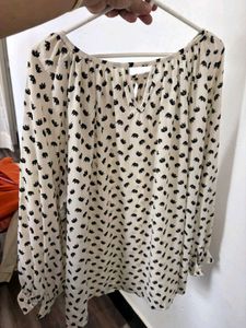 Elephant Print Blouse