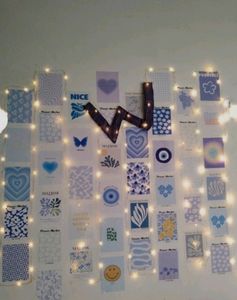 20 PCS Room Decor Aesthetic Small Posters