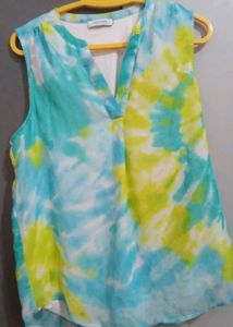 Calvin Klein Tie-Dye Sleeveless Top