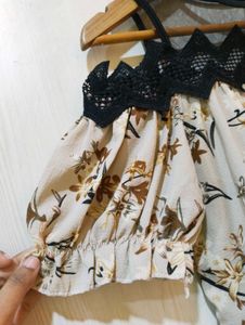 Floral Print Top
