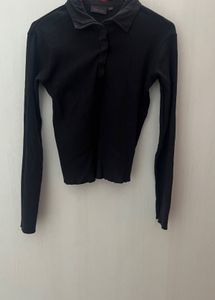black short T-shirt XXS