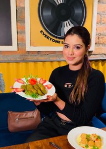 Black Cropped Long Sleeve Top