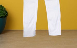 L@77 Size-34 White Skinny Jeans