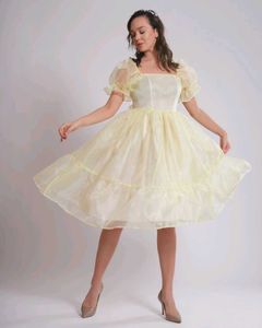 Yellow Cloud dress