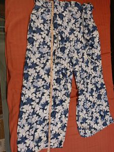 &#34;M&amp;S&#34; Blue - White Floral Pajama Pants👖