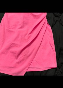Pink Bodycon Spaghetti Strap Mini Dress