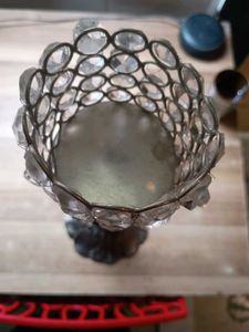 Crystal Candlestick Holder
