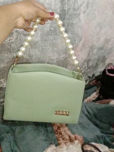 Fluorescent Green Colour Clutch