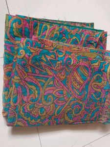 Paisley Print Saree.