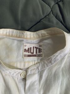 MUTE White Shirt
