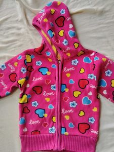 Cute Kids Pink Jacket &amp; Jeans Set