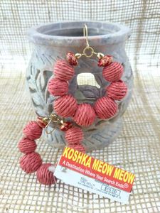 Beautiful Handmade Rafia Earings