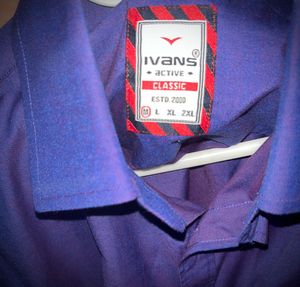 Worn 2-3 Hours  Purple Shirt