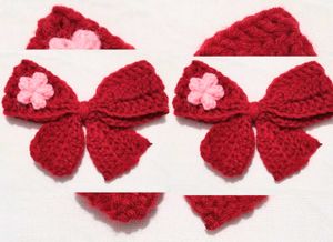 bow hair clip pack of 2