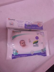 Combo Of Breast Pad, Himalaya Rash Cream N Wipes