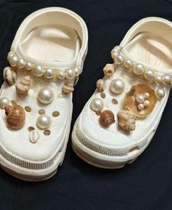 🎊🥳Buy Two Get One Free🥳🎊Customized Pearl Clogs