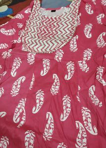Frock Pant Dupatta Set