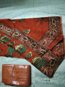 unused ( blouse piece nd peticoat)