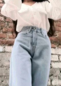 Light Blue Cargo Jeans