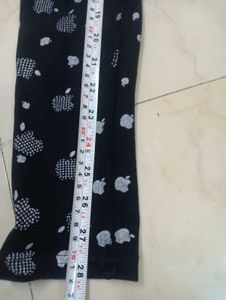Black Pant Woth White Design