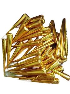 gold mehndi cone
