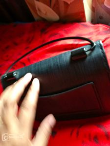 Classic Black Top Handle Bag
